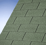 Superglass Roofing Shingles: Forest Green
