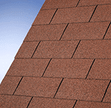 Superglass Roofing Shingles: Tile Red