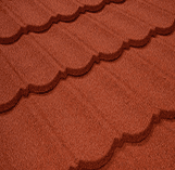 Stone Coated Tiles: Tile Red