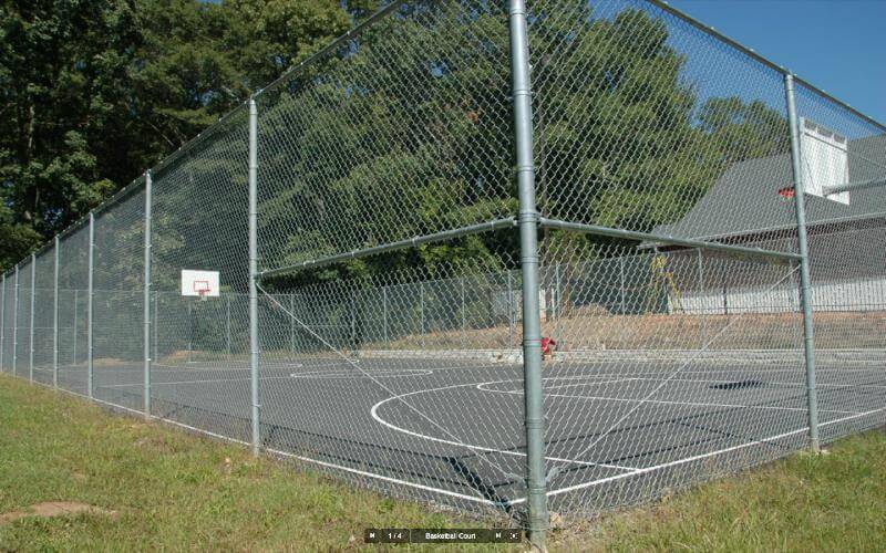 Milele Steel Products - Chain Link Basketball Court