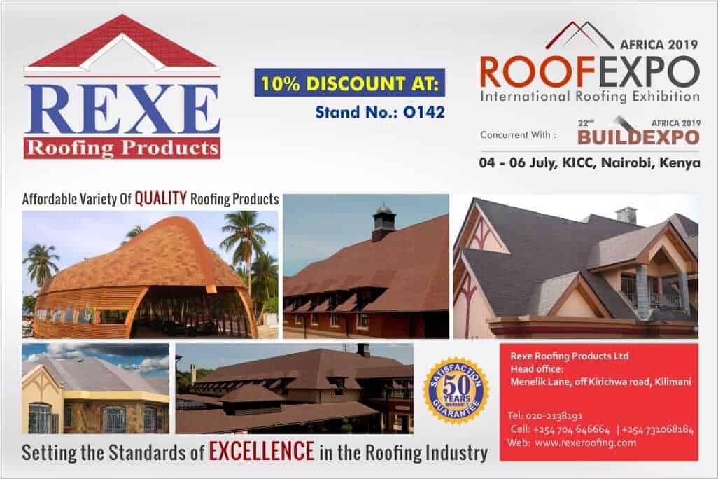 REXE Roofing at Roof Expo Kenya 2019