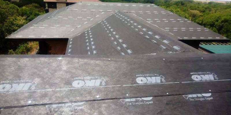 Roof With Armourbase Eco Roof Underlay
