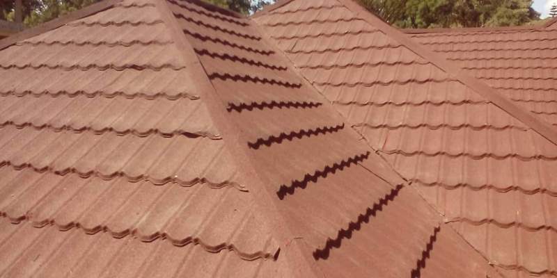 Stone Coated Steel Roofing Tiles in Kenya