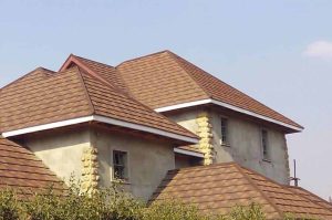 Two Tone Stone Coated Roofing Tiles