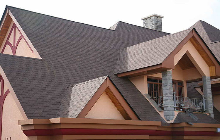 Superglass-shingles-Autumn-brown-Runda-Kenya