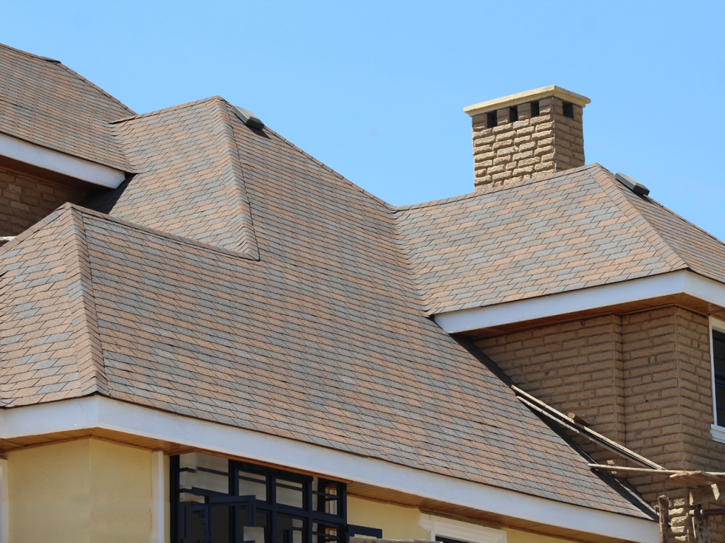 Single layered Summer Brown Shingles